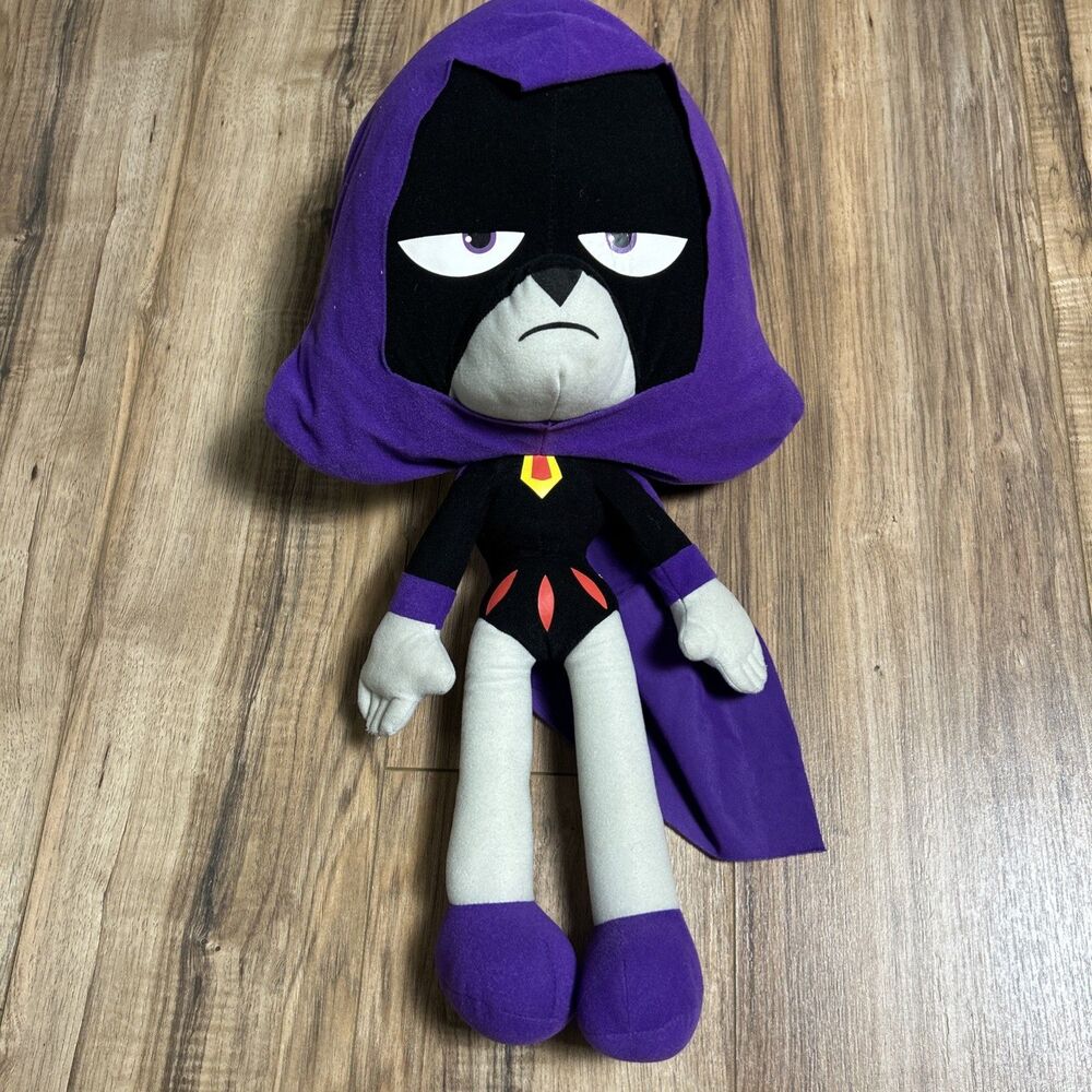 Teen Titans Go Plush Toy RAVEN 20 Inches Figure Doll Cuddle Soft Toy